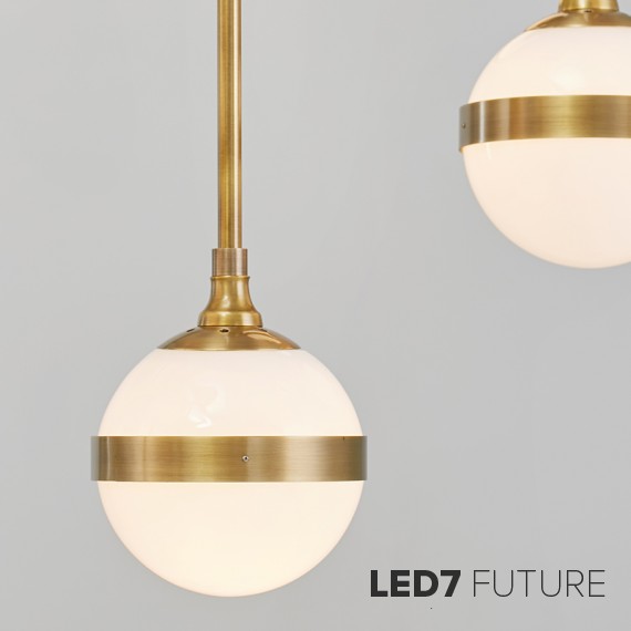 Loft Industry Modern - Balls Plan Chandelier